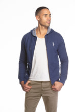 Load image into Gallery viewer, Men's full sleeve reversible hooded jacket